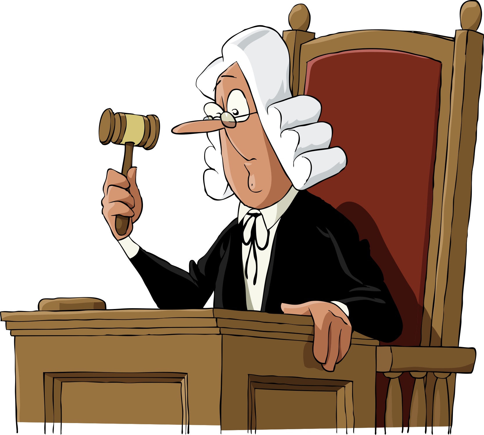 judge cartoon clipart - photo #29